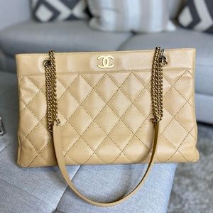 Chanel Quilted CC Tote